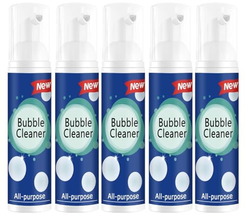 Bubbelspray, Skumspray For Köksrengöring, Kraftfull Fläckavlägsnande Skumrengöringsmedel, Sköljfri Allrengöringsspray For Kök, Ugn, Mikrovågsugn Och Kakel - Tar Bort Envisa Fläckar Och Olja(100ml,5pcs