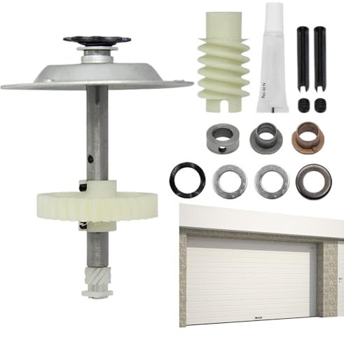 Kit för garagedörröppnare, växellåda i rostfritt stål, kit för växelhjul i garageport, slitstarkt ersättningssats med lågt brus, maskväxel, lätt att använda, bärbar för hem-, garageportöppnare