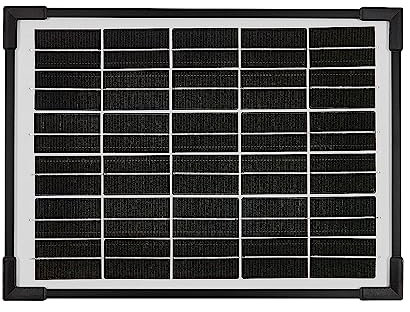 RING 10W Solar Panel Battery Maintainer - Monocrystalline Solar Cells: With Crocodile Clamps for Direct Charging