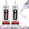 B-7000 Craft Glue for Jewelry Making - 25ml/0.84oz (2 Pack) - Multi-Function B-7000 Super Adhesive Glues Liquid Fusion Glue for Rhinestones Crafts, Clothes Shoes, Fabric, Jewelry Making, Cell Phones