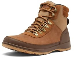 Sorel Men's Ankeny Ii Hiker Plus Waterproof Snow Boot, Velvet Tan/Tobacco, 12 UK