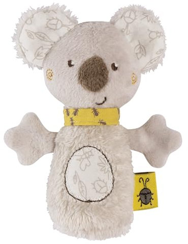 Mini-Rassel Koala – Mini-Greifling zum Rasseln, Fühlen, Spielen mit kuschelweichem Stoff-Tier – ein treuer Begleiter für Babys und Kleinkinder ab 0+ Monaten