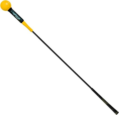 Asyxstar Golf Swing Trainer Aid - Power Flex Golf Swing Training aid for Strength and Tempo Golf Swing Speed Trainer Golf Training aid Golf Warm up Stick