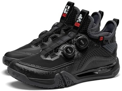 Li-Ning SAGA II MAX - Zapatillas de bádminton, color negro, Black, 44 EU