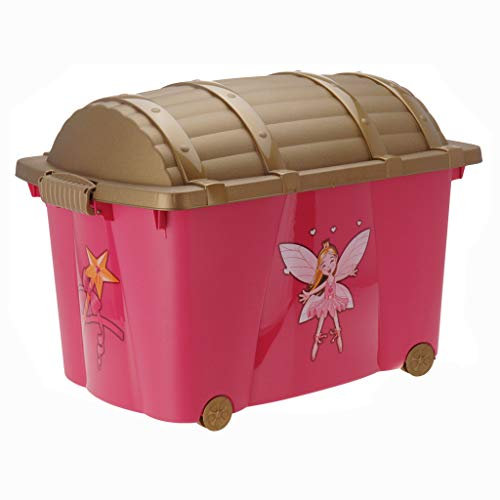 Guaranteed4Less Princess Toys Box Storage Kids Girls Chest Bedroom Clothes Playroom Childrens