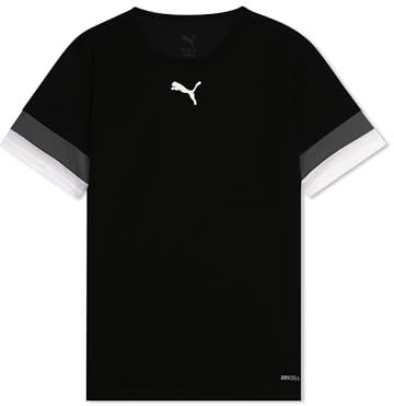 Puma Unisex niños Shirt, Puma Black-Smoked Pearl-Puma White, 164 cm (Talla 14 FR/ES)