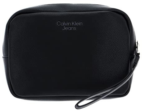 Calvin Klein CKJ Micro Pebble Med Pouch Black