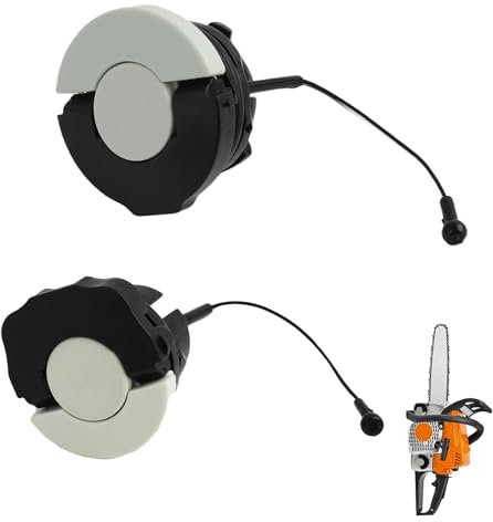 2 Stück Tankdeckel Öltankdeckel für STIHL MS170 MS171 MS181 MS210 MS211 MS230 MS231 MS240 MS250 MS251 MS260 MS270 MS280 MS311 MS340 MS360 MS380 MS381 MS390 MS391 Universelle Tankverschluss Dauerhaft