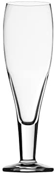 Stölzle Lausitz Milano Biergläser 6er Set 390 ml – Elegantes Bierglas ideal für Pils & andere Biere – Stilvolle Biergläser aus hochwertigem Kristallglas – Spülmaschinengeeignet & Made in Germany