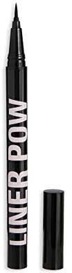 Makeup Revolution, Liner Pow Liquid Eyeliner, Waterproof & Longlasting Formula, Black, 0.5ml