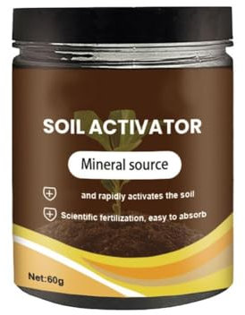 Soil Activator,Professional Bone Meal Fertilizer,Dirt Health Booster,Liquid Fertilizer for Indoor Outdoor Plants,Soil Activated Treasure for Raised Garden Beds,Potting Mix,and Seedling Compost