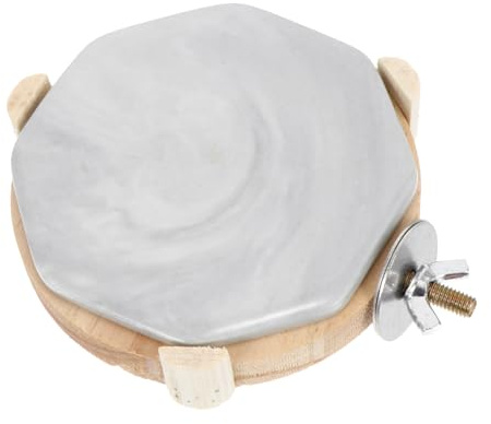 SUPVOX Piastra Refrigerante Ottagonale Per Criceti in Ceramica Materasso Estivo Raffreddante Per Piccoli Animali Superficie Sicura e Resistente Per Cuccia e Relax Pets