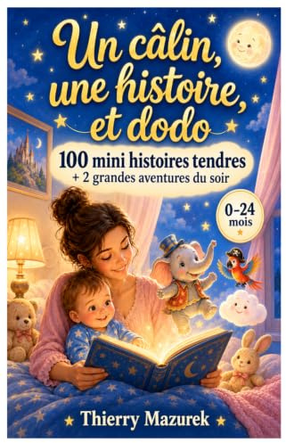 Un câlin, une histoire et dodo: 100 contes apaisants pour des nuits douces et tranquilles.