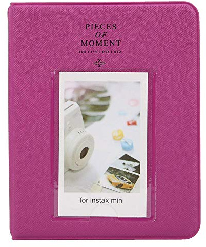 VBESTLIFE Album Photo pour Mini 9/8/8 +, Photo pour 64 Photos 3 Pouces (Grape Violet)