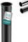 Engelbach® Tubo per sifone 400 mm - Estensione 1 1/4 x 32 mm - Compatibile con sifoni bagno - Versione colore Nero - Made in Germany