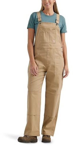 Wrangler Riggs Workwear Women's Work Overall, Tigers Eye, X-Large Short