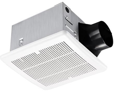 VENTECHLATION Bathroom Exhaust Fan 110CFM 1.2Sone, Quiet Bathroom Fan with Humidity Sensor, Energy Saving Home Ventilation Fan, No Attic Access Needed,