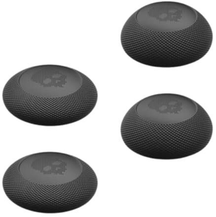 Pack of 4 Accessories for Steam Deck, Thumb Grip Sticks Caps Accessories, Co Covers Analogue Joystick Caps, Gamer Grips Silicone Skin Effect Blanket, Thumbsticks Buttons Skins for Game Console