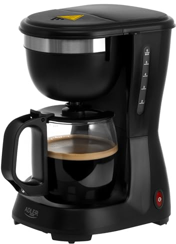 Adler AD 4381 schwarze Filterkaffeemaschine 0,6 l