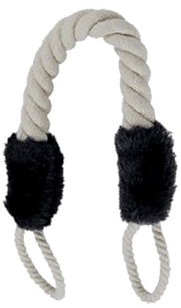 Schwarz Türkordel Klemmschutz,Klemmschutz für Türen,Türstopper Klinke,Türklinken Stopper,Türstopper Klinke Baumwolle,Türklinke Türkordeln,Türkordeln Einklemmschutz,Automatischer Türklemmschutz