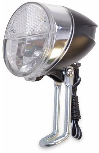 Fahrradlicht Vorderlicht LED-Frontscheinwerfer mit Helligkeitssensor 20 Lux mit Zulassung StVZO