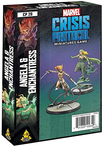 Atomic Mass Games - Marvel Crisis Protocol: Character Pack: Marvel Crisis Protocol: Angela and Enchantress - Miniature Game