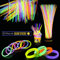 Bastoncini Luminosi di Alta qualità con connettori per Realizzare Braccialetti da Polso con Collana al Neon, Bastoncini Luminosi a Colori Misti, bomboniere, 15 Pezzi
