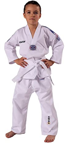 Kwon Dobok Taekwondo Tiger Blue 110 cm