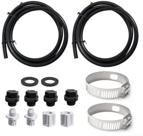 Kit de tubes de chlorinateur hors ligne pour chargeur série CL200/CL220 pour chargeur pour HAYWARD série CL, collier de serrage de selle, bouchon de vidange et rondelle