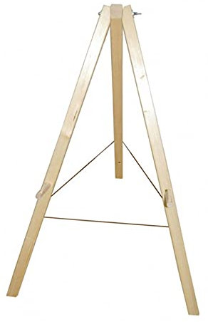 Battle Merchant Zielscheibenständer aus Holz für Bogenschießen Holzständer LARP Bogenschützen Mittelalter Wikinger