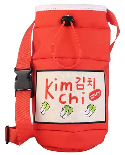 Chalk Bag for Rock Climbing, Bouldering, and Weightlifting - Asian-Inspired Design - Premium Chalk Bucket with Quick-Clip Belt, Zipper Pocket, Brush Holder