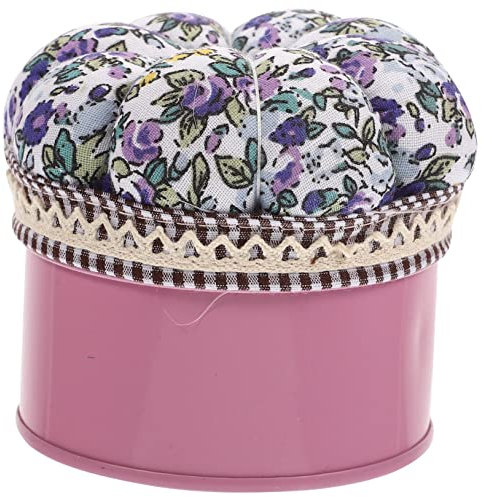 STOBOK Nähwerkzeug Nadelkissen Satz Mit Glaskugel Stecknadelhalter Selbstgemacht Stoff Stecknadel Aufbewahrung Heimgebrauch Für Bastelarbeiten Und Kleiderherstellung