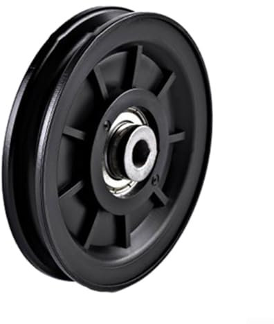 Puleggia da palestra in nylon e acciaio, cuscinetto silenzioso, facile da usare (120 mm)