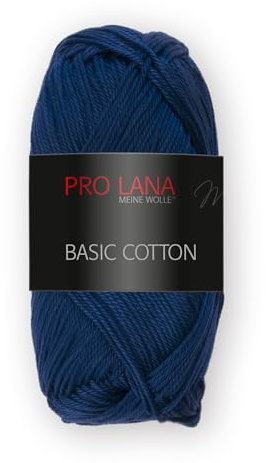 Pro Lana Basic Cotton ca. 125 m 50 g (0150-Nachtblau)