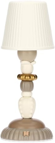 Lampada in porcellana, viola
