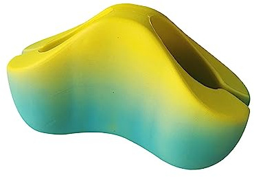 FewNvWa Galleggiante per Gambe, Ausilio per L'allenamento in Piscina, Pull Buoy, Supporto Leggero per Il Nuoto E Il Piscina per Bambini E Adult, Blu