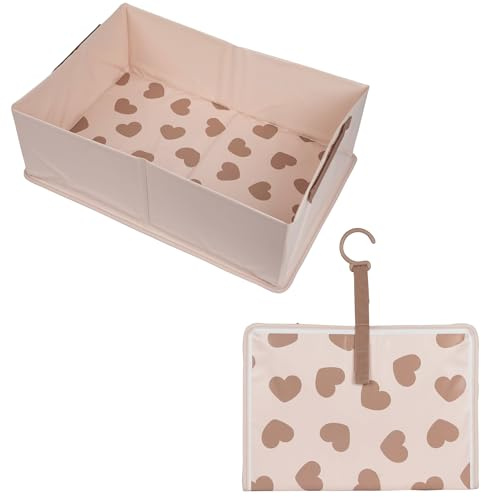 BÉABA, Bañera Plegable para Bebé, Ultra Compacta, Diseño y tendencia, Almacenamiento Ultra Práctico, Ocupa mínimo espacio, Fácil de usar, Bañera Pop Up Camele'o, Big Love