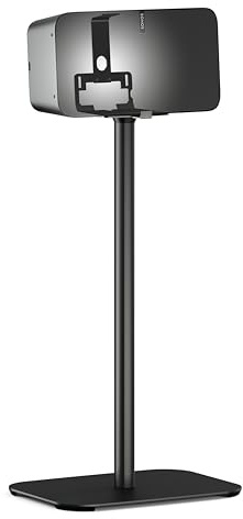 Vogel's Sound 3305 Lautsprecher Ständer, Max. 6,5kg, Höhe: 75 cm, Auch geeignet für Sonos Five & Play:5, Universelle Kompatibilität, Schwarz, 1 Halterung