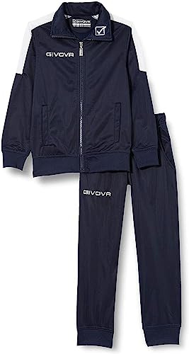 Gicova Unisex Kinder Tuta Sportset, Multicolor, S-M EU