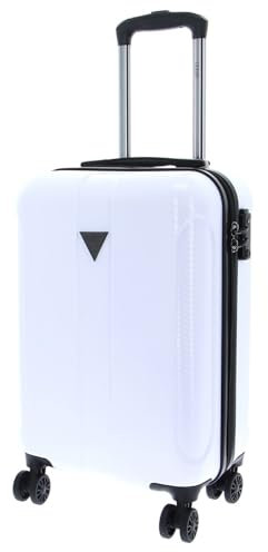 GUESS Lustre2 8-Wheel 18 IN Trolley S White