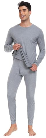 North Bund sous-vêtements Thermiques pour Homme - sous-vêtements Fonctionnels légers - sous-vêtements de Ski - Intérieur en Polaire - sous-vêtements Thermiques - sous-vêtements Thermiques -