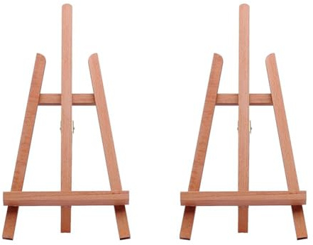 Marabu 162500101 – Chevalet de Table, Hauteur Totale env. 43,5 cm (Lot de 2)