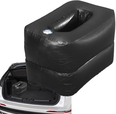 Meindin Aufblasbare Auto-Luftmatratze, verschleißfeste Auto-Matratze, Rücksitz, auslaufsicher, aufblasbares Kissen, Auto-Fußpolster für Fahren, Reisen