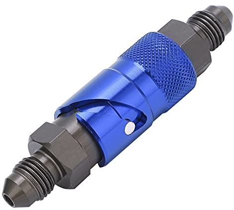 Desconexión Rápida, Línea DE Freno DE Liberación Rápida Adaptador DE Conexión AC AC Rendimiento DE Rendimiento ALUMINUS ALEMENTACIÓN PARA LA MANGUERA DE FLUIDO DE DE ACEITE (BLUE)