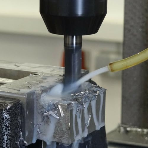 Fresa per sgrossatura a 4 bordi in carburo solido con rivestimento AlTiN, durata e taglio regolare su acciaio, acciaio inossidabile, alluminio e metalli non ferrosi (6 mm)