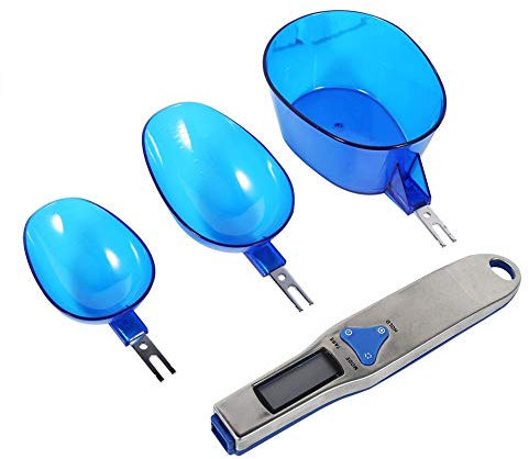Ladieshow Misurino Kit, 500/0.1g Preciso Cucchiai Elettronici Digitali Sostituibili Bilancia Bilancia da Cucina Strumento di Misura