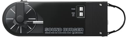 Audio-Technica AT-SB727 Sound Burger Portable Bluetooth Turntable, Black