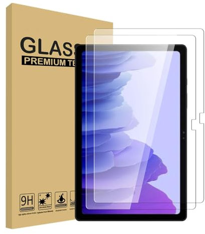2 Pack Protector de pantalla para Galaxy Tab A7 10.4 2020 T500 T503 T505 T507, Protector de pantalla de cristal templado para Galaxy Tab A7 2020 Tablet de 10.4 pulgadas SM-T500 SM-T503 SM-T505 SM-T507