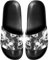 Ocwfudsx Men's Anti-Slip Slide Sandals Skull Print Open-Toe House Slippers, Comfortable for Shower, Casual Wear, Indoor and Outdoor