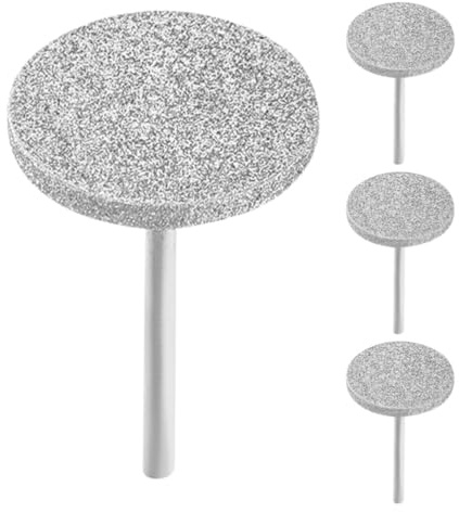 COOPHYA Nail Drill Bits Set 4Pcs Coarse Manicure Drill Bits and Electric Nail File Discs for Cuticle Cleaning